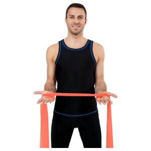 Sanctband Gymnastikband, 45m Rolle Pfirsich - extra leicht