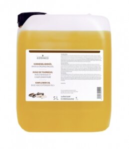 cosiMed Bio Sonnenblumenöl, 1. Kaltpressung 5 Liter