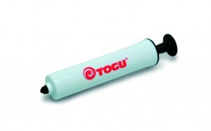 TOGU Ballpumpe mit Kunststoffventil, 20cm, weiss