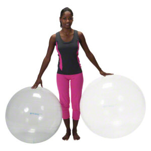 Opti-Ball Gymnastikball transparent, Durchmesser 75cm