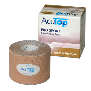 AcuTop Kinesio Tape Pro Sport, 5cmx5m, beige