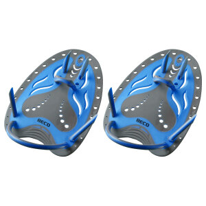 BECO Handpaddles Flex Schwimmtrainer, Gr. M, blau, Paar